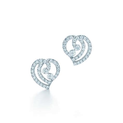 tiffany heart earrings replica